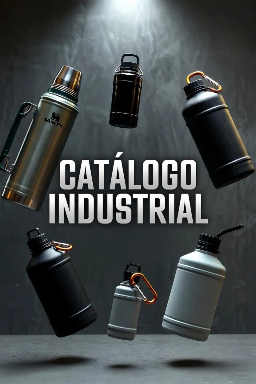 Portada de catalogo para promocionales industriales