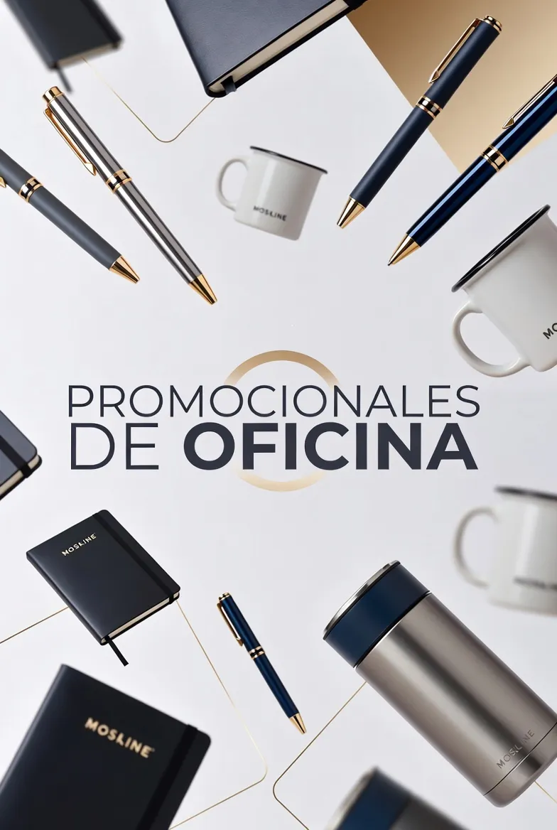 Portada de catalogo con relacion a promocionales de oficina