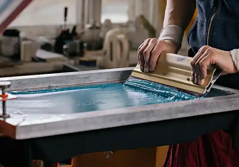 Imagen alusiva al servicio de serigrafía